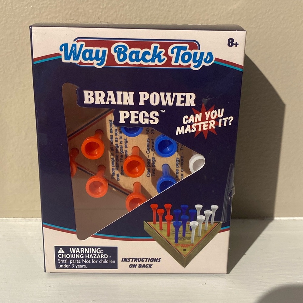 NWT Brain Power Pegs